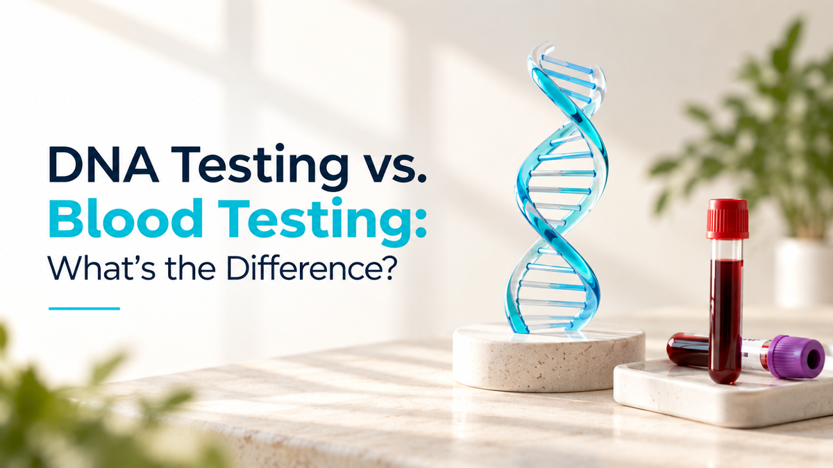 DNA Testing vs. Blood Testing