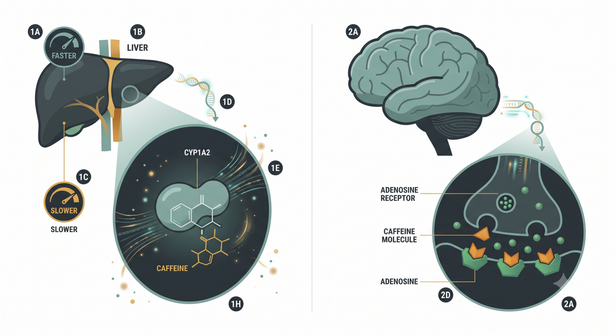The Caffeine Curfew: Why Your Genetics Dictate Your 3 PM Espresso Response